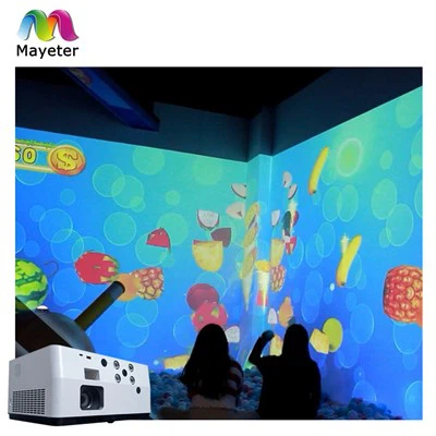 Projecció interactiva de paret interior